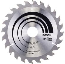 Pílový kotúč Optiline WO H 180x30 mm, Z 24