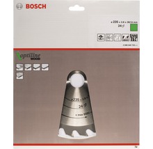 Pílový kotúč Bosch Optiline Wood, 235 x 2,8 x 30/25 milimetrov