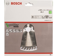 Pílový kotúč Optiline WO H 160x20 mm, Z 48