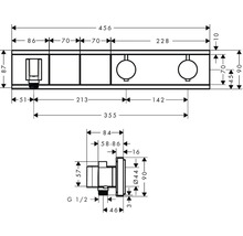 Podomietková batéria Hansgrohe Rain Select 15355600-thumb-1 Podomietková batéria Hansgrohe Rain Select 15355600-thumb-1