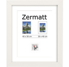 Fotorámik drevený, Zermatt, biely 40x50 cm-thumb-1