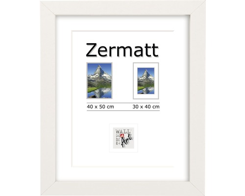 Fotorámik Zermatt s dvoma priehradkami na fotografie s rozmermi 40 x 50 cm a 30 x 40 cm