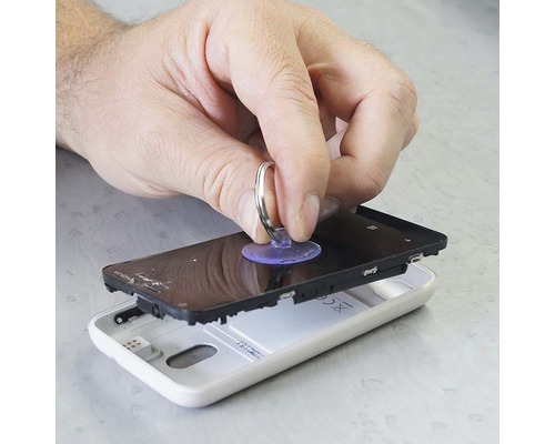 Oprava smartfónu pomocou nástroja na demontáž displeja