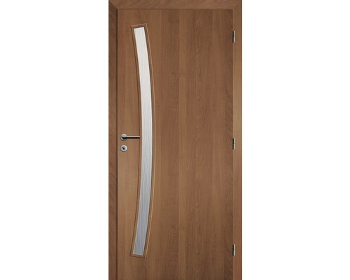 Interiérové dvere Solodoor Zenit 21 presklené 80 P, fólia jelša