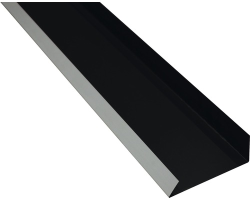 Lemovací prvok z trapézového plechu z kovu