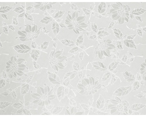Samolepiaca fólia priehľadná Glasdekor Geprägt Damast 45x200 cm Tapeta s kvetinovým vzorom