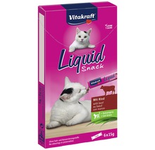 Vitakraft Liquid Snack hovädzie pre mačky, 6 kusov