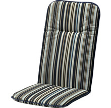 Podložka na záhradnú stoličku s prúžkovaným vzorom