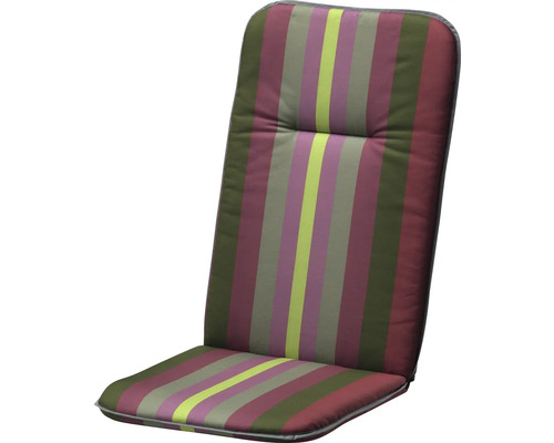 Čalúnenie na ležadlo Stratos 190 x 59 x 5 cm Podložka na záhradnú stoličku s pruhovaným vzorom