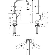 Umývadlová Hansgrohe Metropol 32511000-thumb-1 Umývadlová Hansgrohe Metropol 32511000-thumb-1