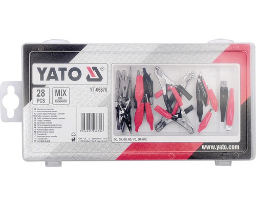 Sada krokosvoriek Yato, 28 kusov v plastovom obale
