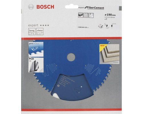 Pílový kotúč Bosch Expert FiberCement, priemer 190 milimetrov