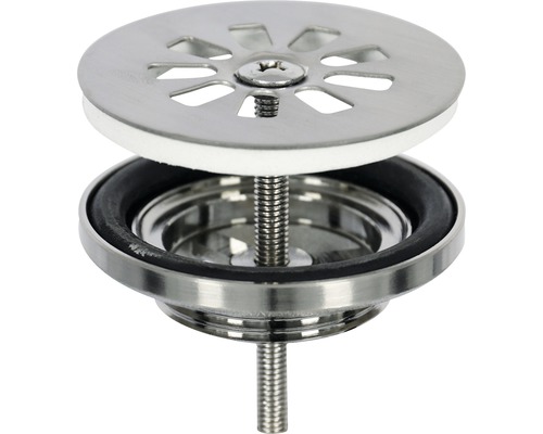 Drezový výpust z kovu so sitkom