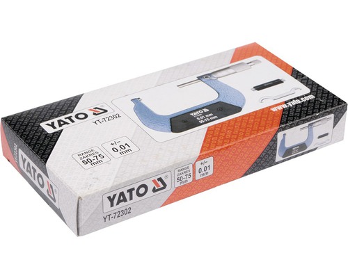 Mikrometrický skrutka Yato v krabici