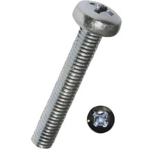 Skrutka so šošovkovitou hlavou a krížovou drážkou