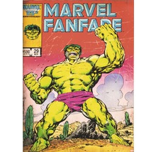 Komiks Marvel Fanfare s ilustráciou Hulka