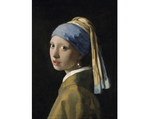 Obraz na plátne Dievča s perlami 70x100 cm