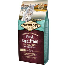 Granule pre mačky Carnilove Cat Grain Free Carp&Trout 2 kg-thumb-0