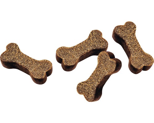 Niekoľko pochúťok pre psov v tvare kosti