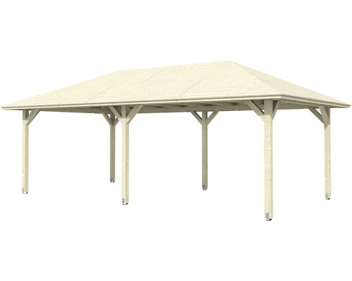 Drevený záhradný altánok