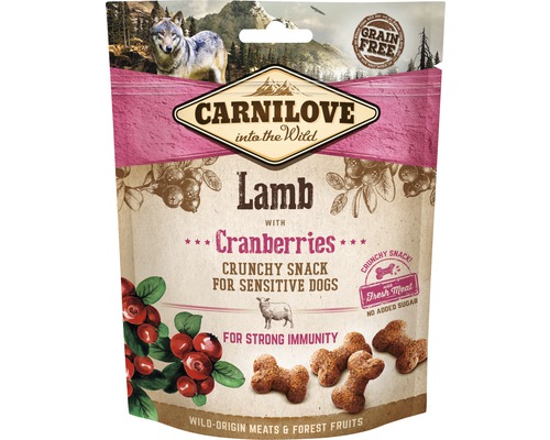 Maškrta pre psov Carnilove Dog Crunchy Snack Lamb 200 g-0