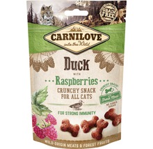 Maškrty pre mačky Carnilove Cat Crunchy Duck 50 g-thumb-0