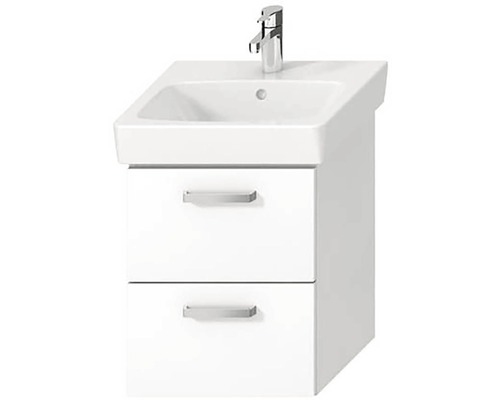 Kúpeľňová skrinka pod umývadlo Jika Lyra Plus 55x49,1x41,6 cm biela