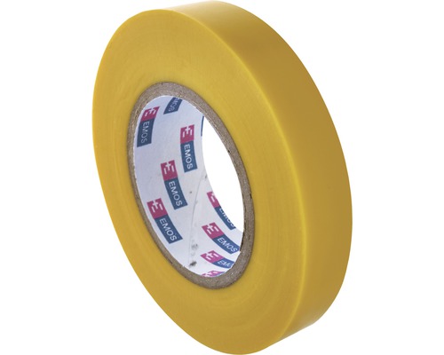 Izolačná páska Emos PVC 15mm / 10m žltá
