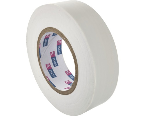 Izolačná páska Emos PVC 19mm / 20m biela
