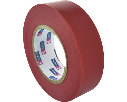 Izolačná páska Emos PVC 19mm / 20m červená
