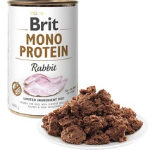Konzerva pre psov Brit Mono Protein Rabbit 400 g-thumb-1