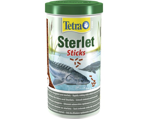 Krmivo pre jazierkové ryby Tetra Pond Sterlet Sticks 1 l
