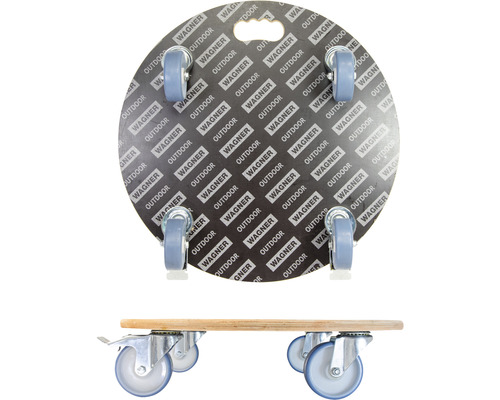 Nábytkové kolieska Wagner so štyrmi kolieskami