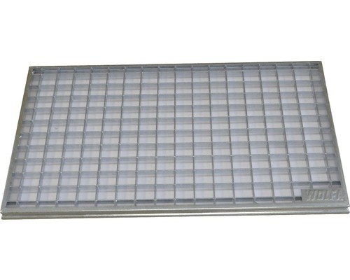 Kovový rošt 3x3 pre rohožovú vaňu 60x40 cm Kovová mriežka