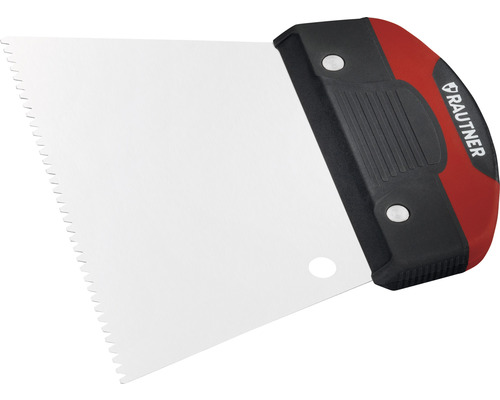 Ozubená stierka Rautner B2 2K 180mm Zubová špachtľa s rukoväťou