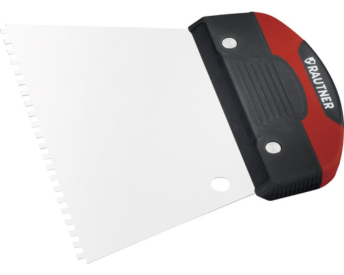 Ozubená stierka Rautner C1 2K 180mm Zubaté hladidlo s rukoväťou od spoločnosti Rautner