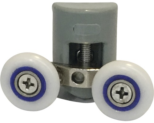 Koliesko do sprchovacieho kúta s dvoma kolieskami