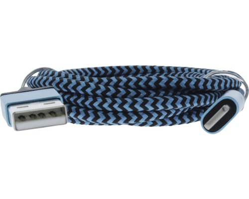 USB kábel s konektormi USB-A a USB-C