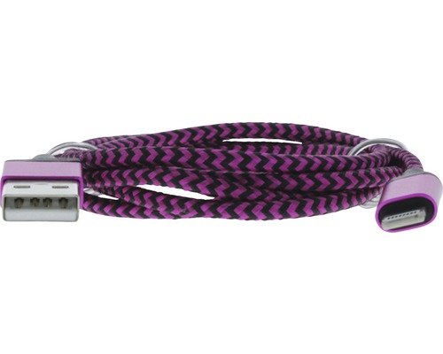 Dátový kábel s textilným opletom