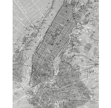 Fototapeta vliesová NYC Map, motív mesto-thumb-0