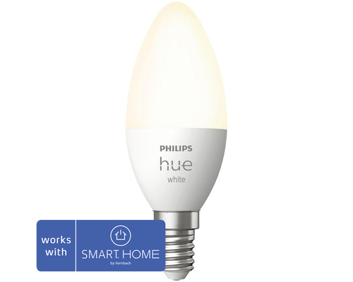 LED žiarovka Philips HUE 8719514320666 E14 / 5,5 W (40W) 470 lm 2700 K stmievateľná Žiarovka Philips Hue v tvare sviečky s päticou E14