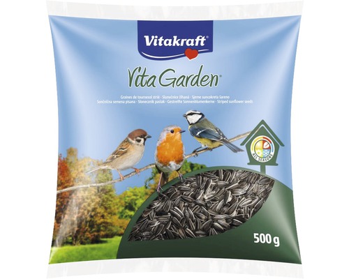 Krmivo pre vonkajšie vtáctvo Vita Garden Slnečnica páskovaná 500 g