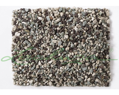 Detailný záber drenážneho materiálu z pemzy, lávy a expandovanej hliny