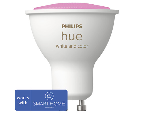 LED žiarovka Philips HUE 8719514339880 White And Color Ambiance GU10 4,3 W 230lm 2000-6500K stmievateľná - kompatibilná so SMART HOME by hornbach-0