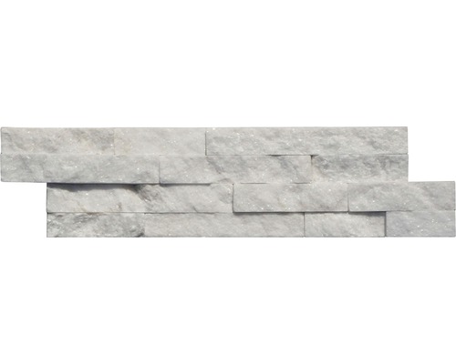 Obkladový kameň Quarzit biely 15 x 60 cm