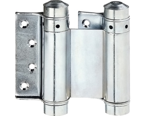 Pánt kyvných dverí 75 mm, pozinkovaný, 1 kus Dvojité dverové pánty na použitie na dverách