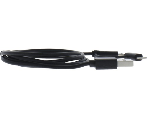 Čierny USB kábel