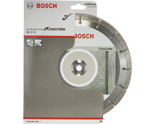 Rezný kotúč Bosch na betón, priemer 230 mm