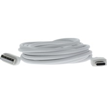 Dátový kábel USB-C 2.0 VIN 2,5 m biela-thumb-6
