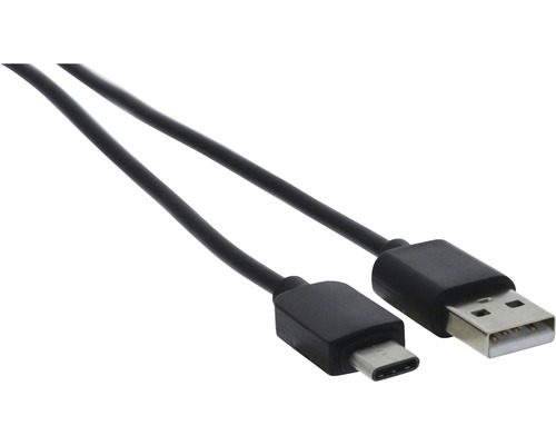 USB kábel s konektormi USB-A a USB-C